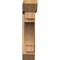 Ekena Millwork Merced Slat Rough Sawn Bracket w/ Offset Brace, Western Red Cedar, 8"W x 36"D x 36"H BKT0806X36X36MRC06RWR - alternate 3